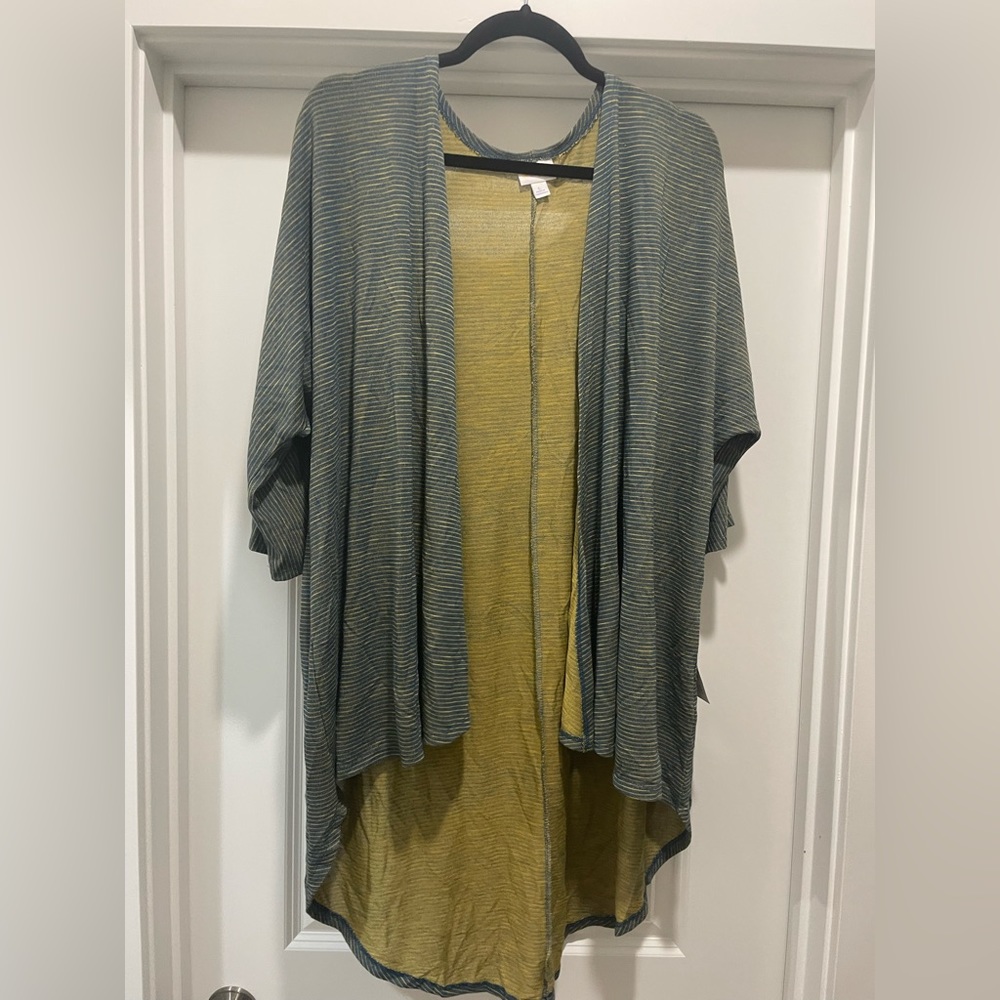 LuLaRoe Lindsay Cardigan, Size Large